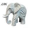 Modern Elephant Ornament 3D Printed Figurine, One-Piece Molding, Cute Simulated Figurine Model, Desktop for Home, Bookshelf Decoration Retro