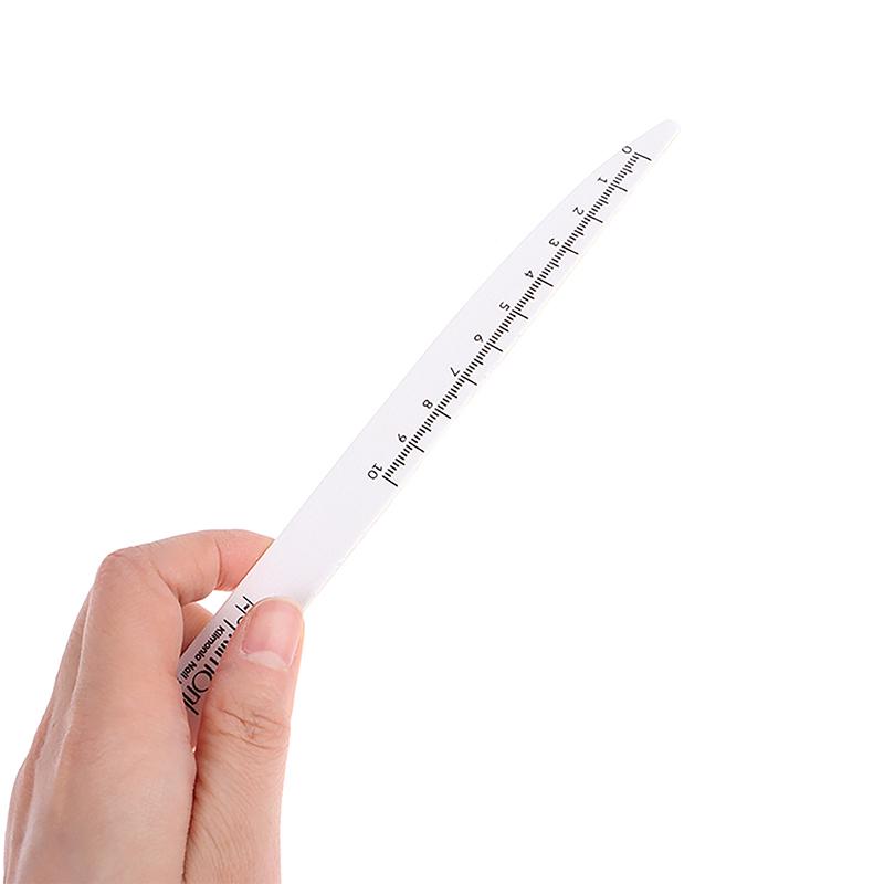5Pcs Wooden Sandpaper Nail File 100/180 180/240 Professional Manicure Buffer Knife Willow Leaves Pedicure Nails Art Tools