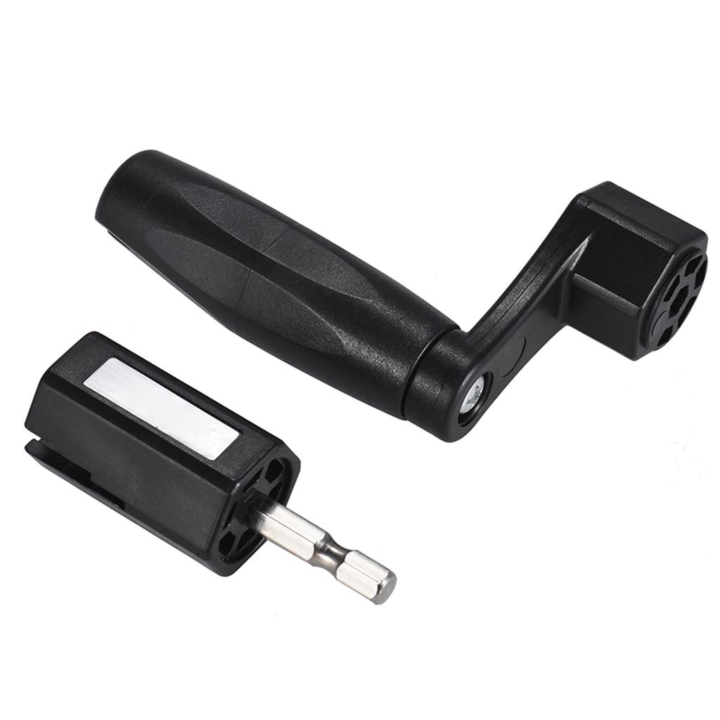 Alice A009CP Multifunctional Guitar String Peg Winder Bridge Pin Puller Electric Screwdriver Drill Bit Guitar Repair