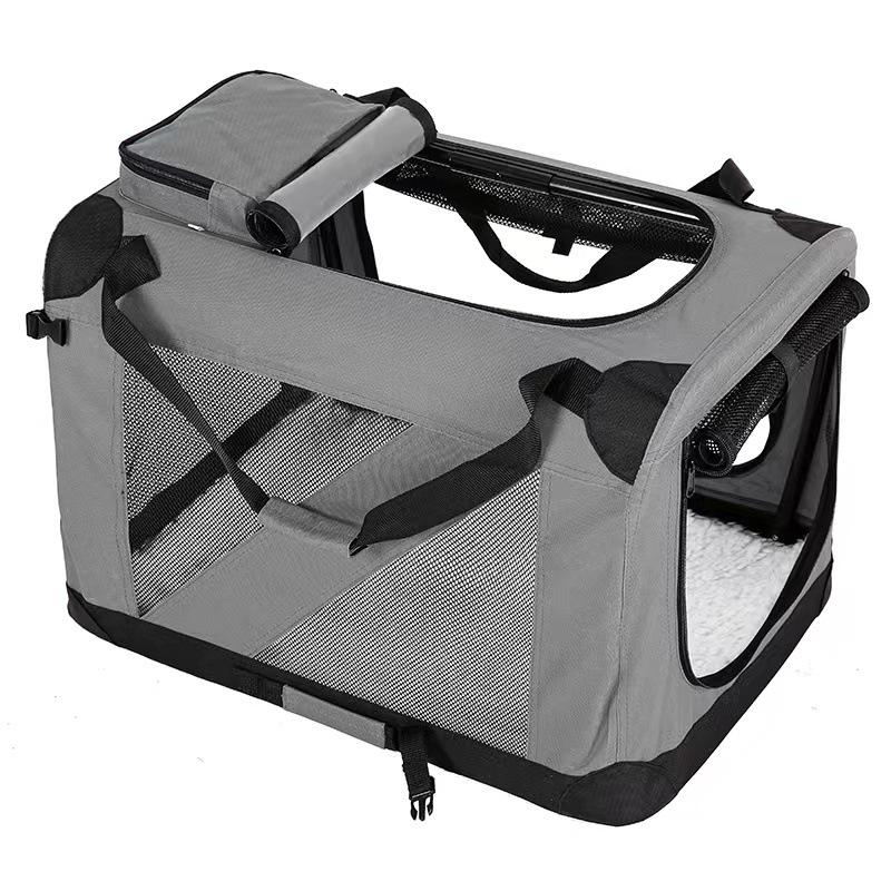 Portable Folding Pet Cage for Dogs and Cats, Medium To Large, Suitable for Travel or Home