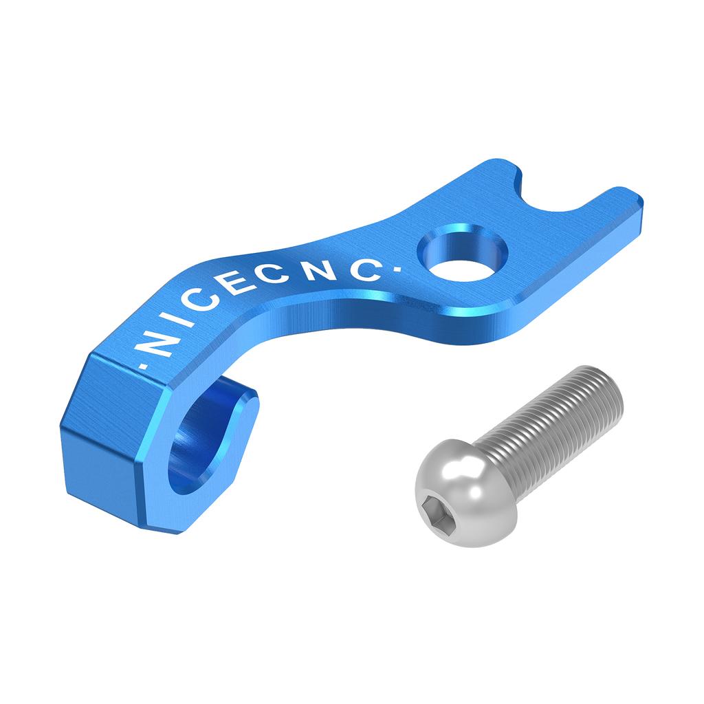 NICECNC Clutch Cable Holder For Yamaha YFZ450R 2009-2024 YFZ450 2017 YFZ450X 2010-2011 WR450F 2003-2015 YZ450F 2003 Aluminum ATV