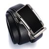 Men's Belt Genuine Leather High End Zinc Alloy Automatic Buckle Casual Cowhide Belt Men's Middle Aged and Young Men's Simple Trouser Belt