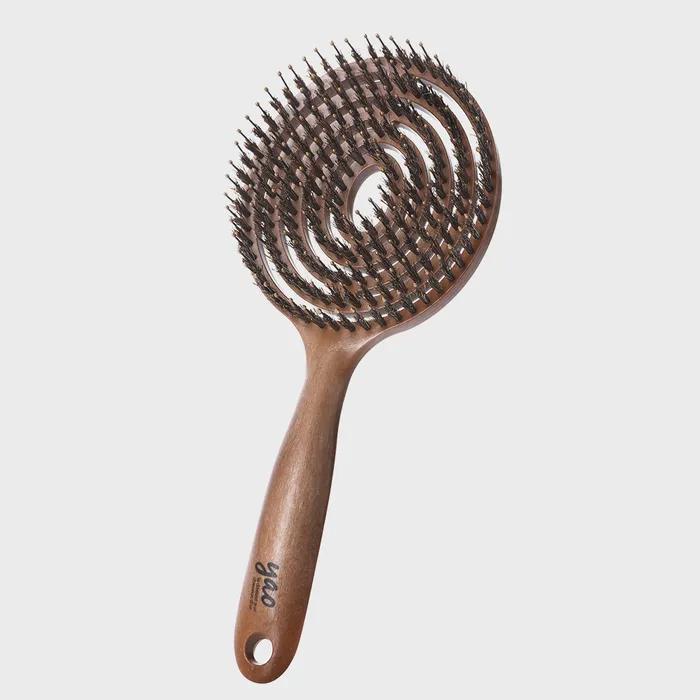 Hairbrush Wood Circle Boa