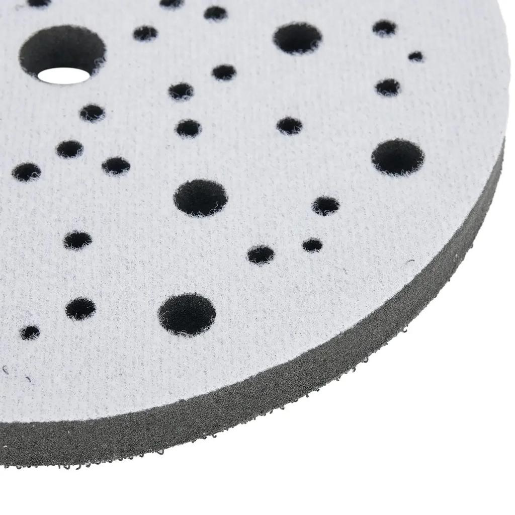 Sanding Discs Polishing Pad Interface Pads 6"/150mm 70 Holes Abrasive Black Grinding Power Tools High Quality
