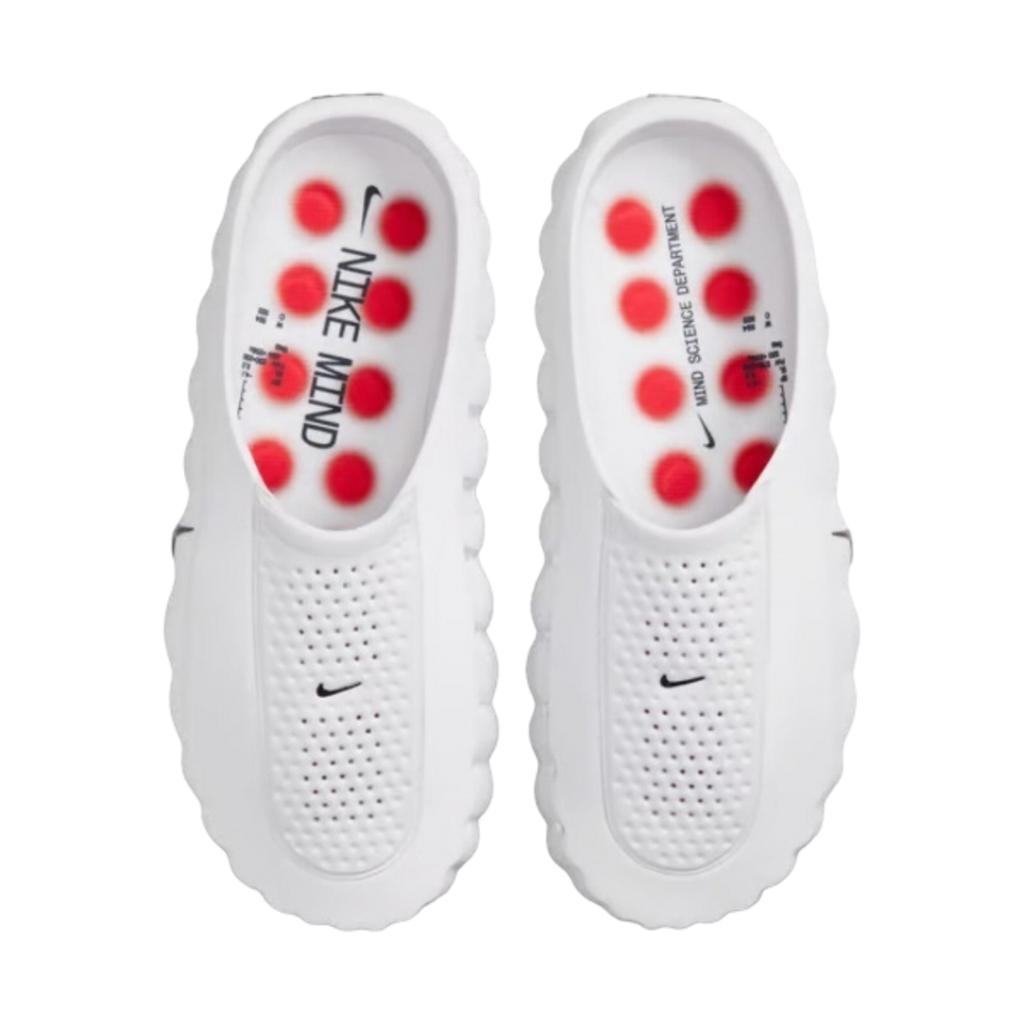 Nike Mind 001 Slide Weiß Speed Rot