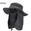 Detachable Outdoor Sun Protection Fisherman Hat