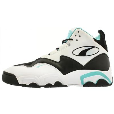 Source Mid Retro Basketball Shoes Unisex Sneakers White Blue Black 369829-04