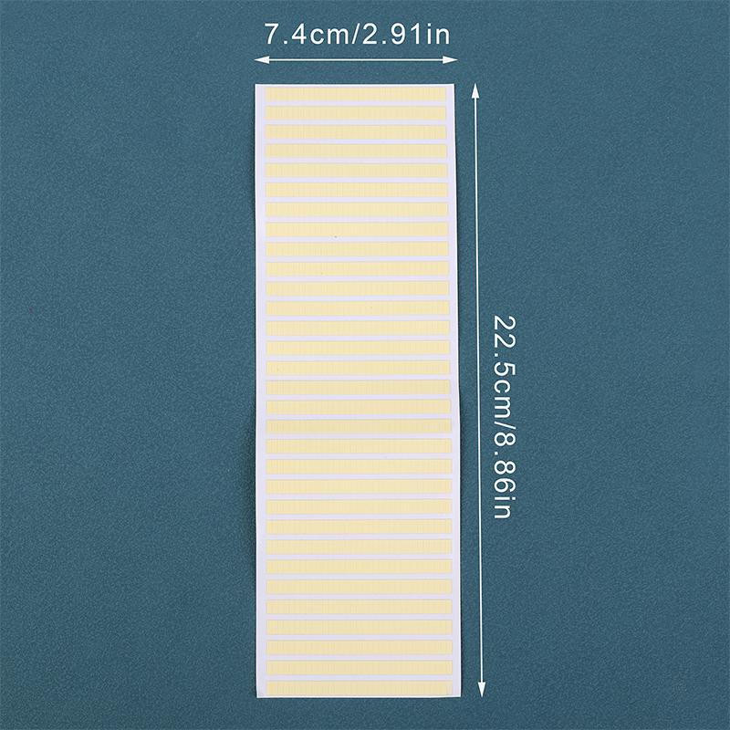 2 Blatt beidseitiges Klebeband zur Befestigung von Zifferblatt und Uhrwerk, Reparaturzubehör