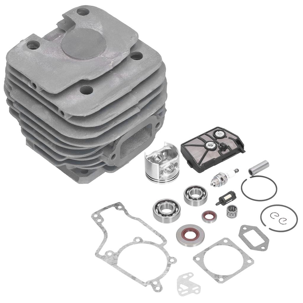 52mm Cylinder Piston Fuel Filter Spark Plug Bearing Paper Gasket Set Fit for STIHL MS038 380 Chain