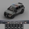 MOC City Polices Explorer Car Building Blocks US SWAT Shields Vehicle Patrol Sets Speed Champions Bricks Model Toys for Kids