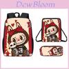 Labubu Christmas Cartoon Backpack With Breathable Oxford Fabric For Elementary School Students