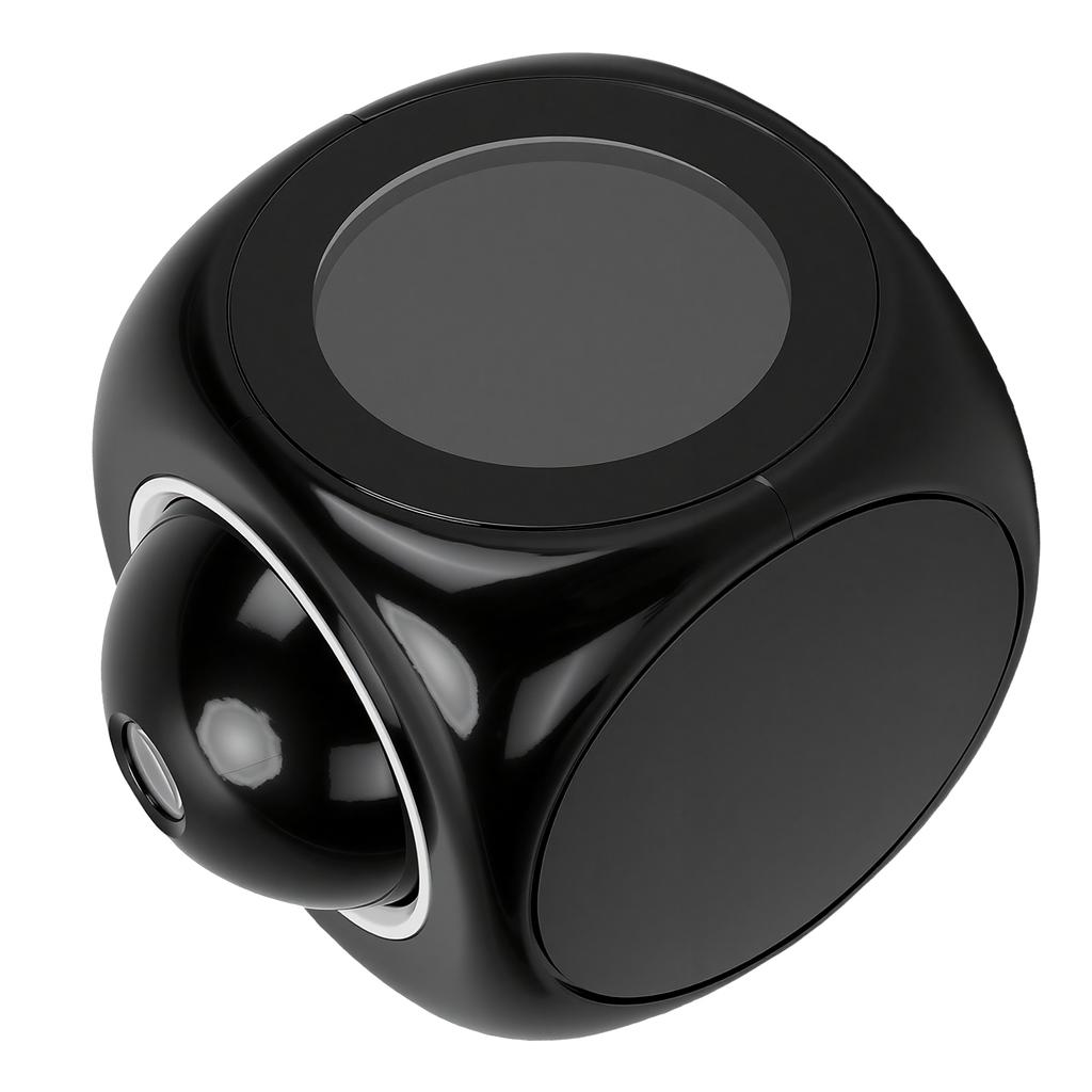 Projection Alarm Clock LCD Backlit Battery Operated USB Electronic Ceiling Projection Clock for Kids Bedroom Black with