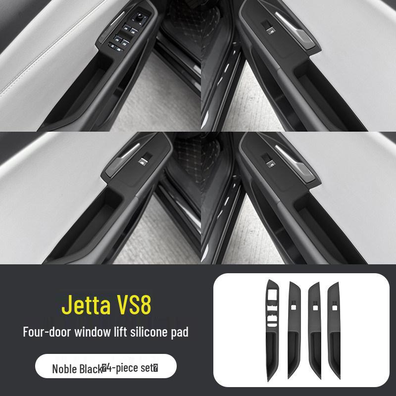 Jetta VS8 Center Console Silicone Protective Pad & Wireless Charging Mat