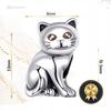 Charms 925 Cat Pendant Bead Kitty Charms 925