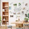 Family Tree 3D Mirror Wall Stickers Acrylic Picture Frame DIY Photo Frame Decal Decorations for Living Room Home Art Decor