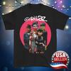 HOT NEW Gorillazzband Graphic T-shirt Black Tee All Sizes 1F2799