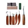 Wood Carving Tool Kit, Carving Knife Set, Carving Chisel, Hook Knife, Blade Sharpener, Wood Carving, Engraving, Seal Carving, Traditional Crafts, DIY