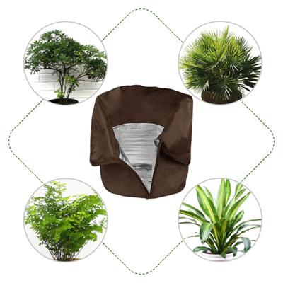 Pflanze Winterschutz Topf Pflanze Frostschutz Abdeckung Blumentopf Schutz Tasche Winter Outdoor Obstbäume Topfpflanzen Schutz