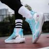 Summer Men's Sneakers Mesh Breathable Basketball Sneakers Sports Students Ultra-light Shock-absorbing Running Shoes