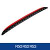 Heckklappe Griff Heckklappenverkleidung Deckel Kofferraumklappe Zuggriff Abdeckung Aufkleber für Mini Cooper R50 R52 R53 2001 2002 2003 04