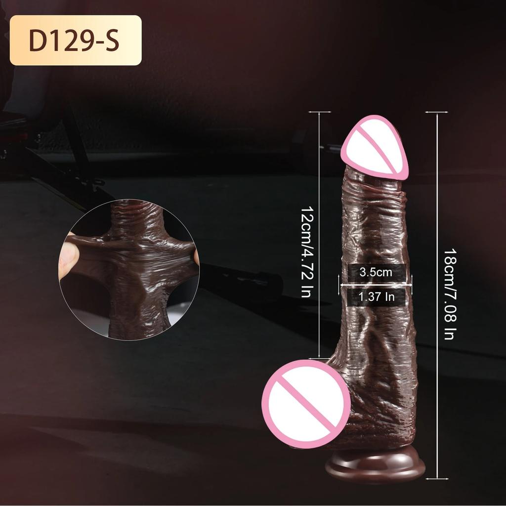 Wearable Realistic Strapon Dildo Skin Testicles Sliding Anal Vagina Sexy Adult Masturbation Big Penis For Women Sex Toys Dildos