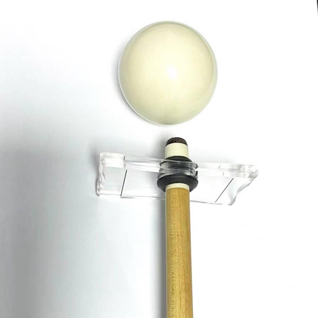 Transparent Acrylic Cue Guide Portable Billiards Aiming Aid Easy to Use