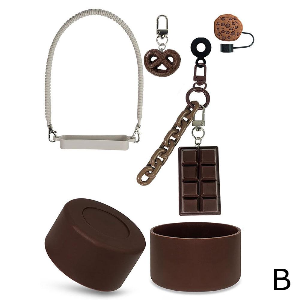 

Cup Accessories Set 30&40 Oz, ncludes 0.4in Straw Covers Water Bottle Handle Strap or Most 8-40oz Bottles Cup Accessories
