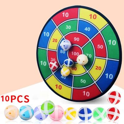Высококачественный 10 шт. Высококачественный Монтессори Высококачественная Мишень для Дартса Высококачественный Липкий Высококачественный Шар Высококачественная Мишень Высококачественная Стрельба