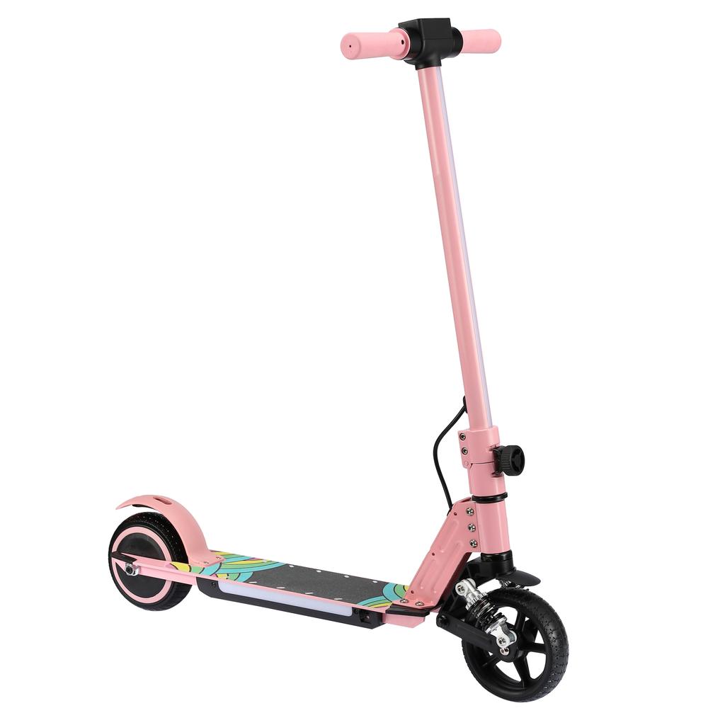 Simate S5 Lightweight Folding Kid’S Electric Scooter 130W Motor 14KM/h Safety Speed 70KG Load Outdoor Play E-Scooter