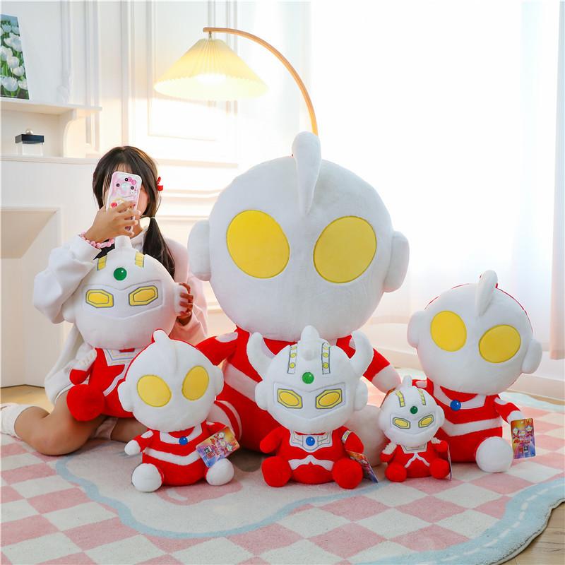 Saiwen Ultraman Sairo Cartoon Plush Toy Stuffed Doll Sleeps Children Doll Gift
