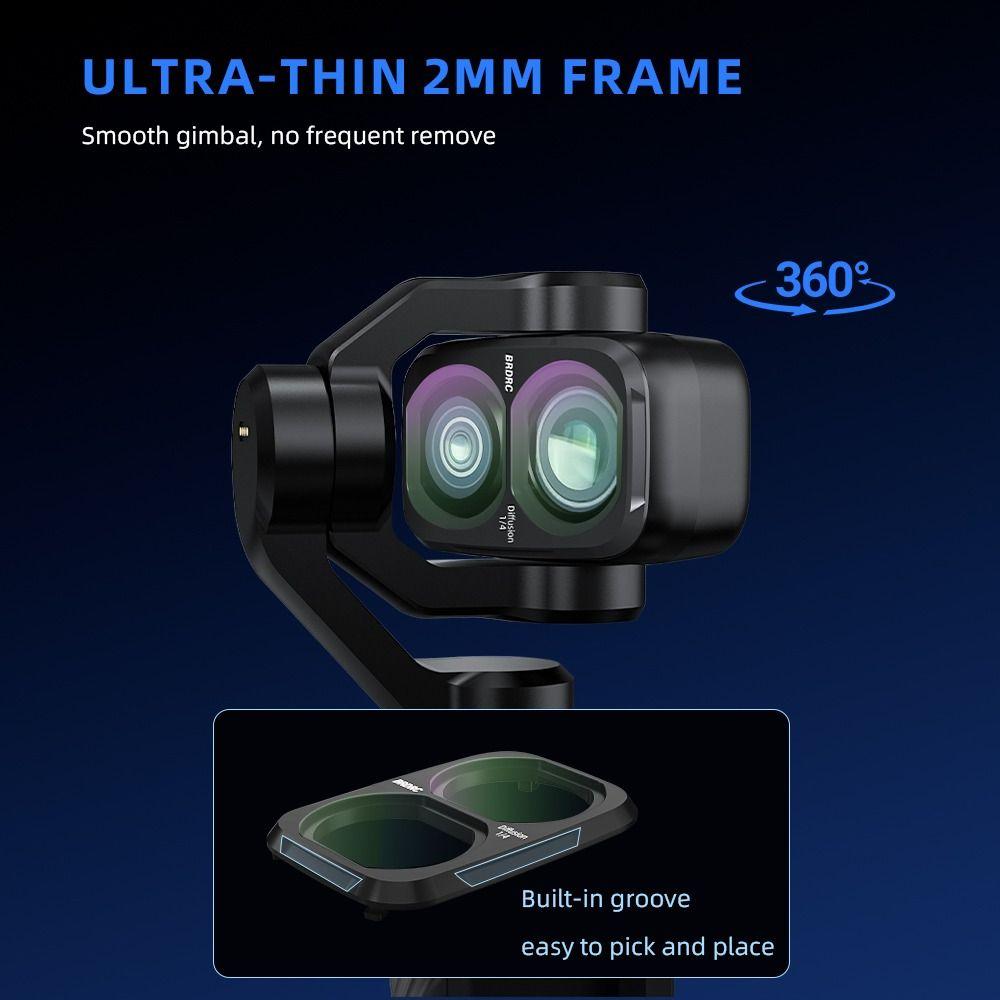 LPR Lens Filters MCUV/CPL Lens Protector for DJI Osmo Pocket 4P Gimbal Camera Accessories