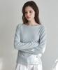 Wednesday Oasis For Woman Misty Boat Neck Knit_Sky Blue(W26Tp03)