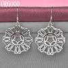 925 Sterling Silver Pendant Earrings Fashion Wedding Jewelry