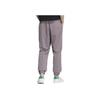 adidas Originals Adicolor Logo Embroidered Solid Color Elastic Waist Sweatpants Men Bottoms Purple HS2003