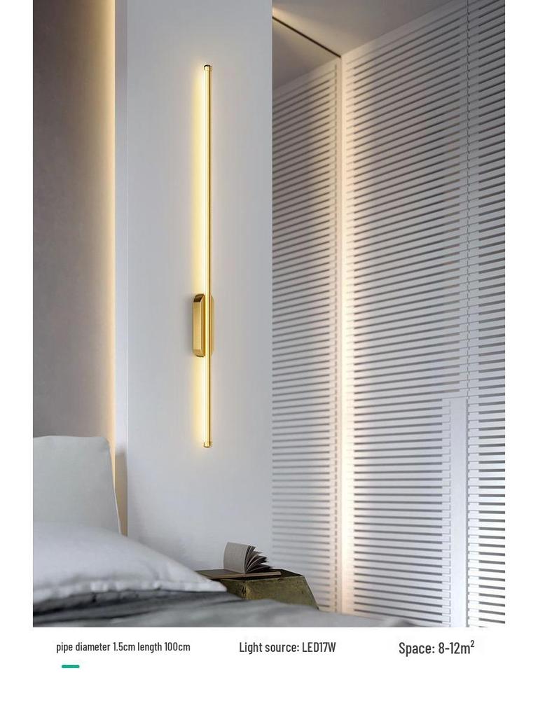 Modern Minimalist Wall Lamp for Living Room and TV Background