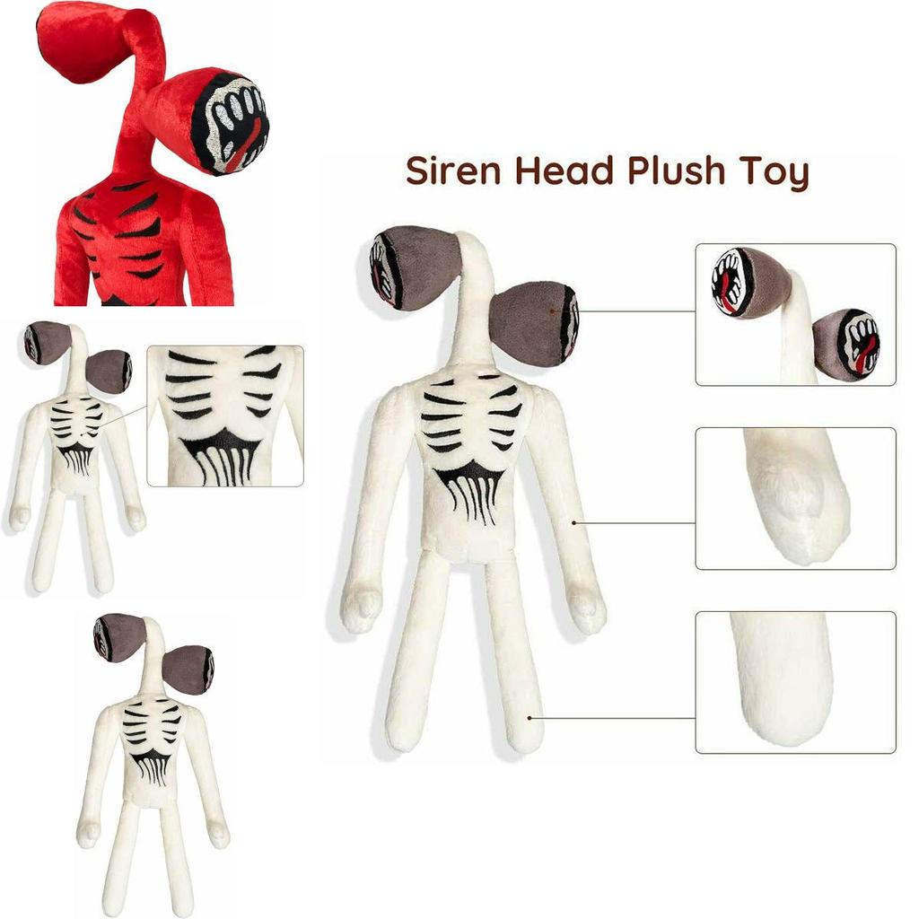 Soft And Cuddly 40cm Siren Head Plush Toy Horror Stuffed Doll For Collectors