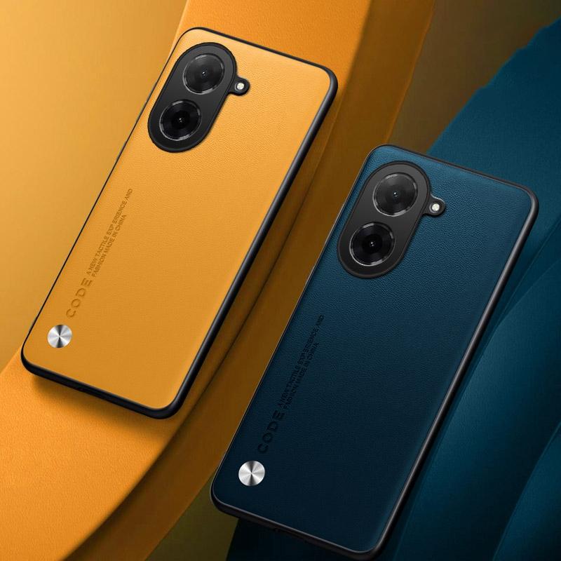 Lyxigt PU-läderfodral För Xiaomi Redmi A5 Baksida Matt Silikon Stötsäkert Fullt Skydd Mobilskal För Poco C71 RedmiA5