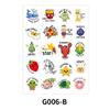 80Pcs Cute Animal Fruit Stickers Fun Encouragement Reward Stickers Teachers, Children Party Favors Scrapbook Decoration Waterproof Vinyl
