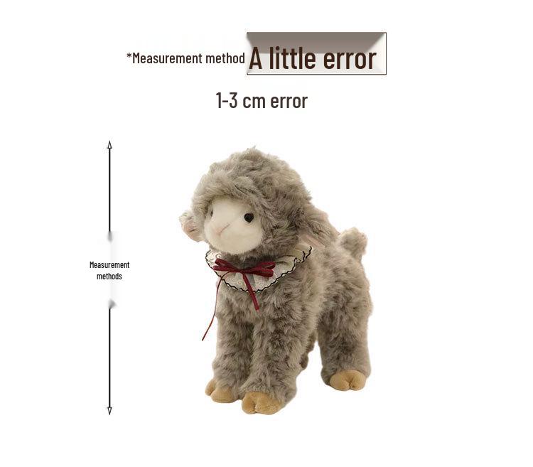 Cute Lamb Plush Backpack - Adorable Sheep Shoulder Bag Gift for Girls