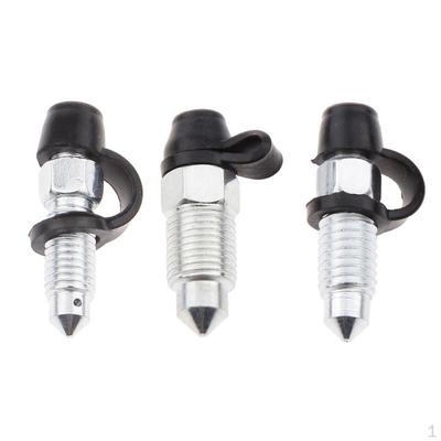 3 Pièces M8 M10 M7 Vis de Purge d'Étrier de Frein Moteur