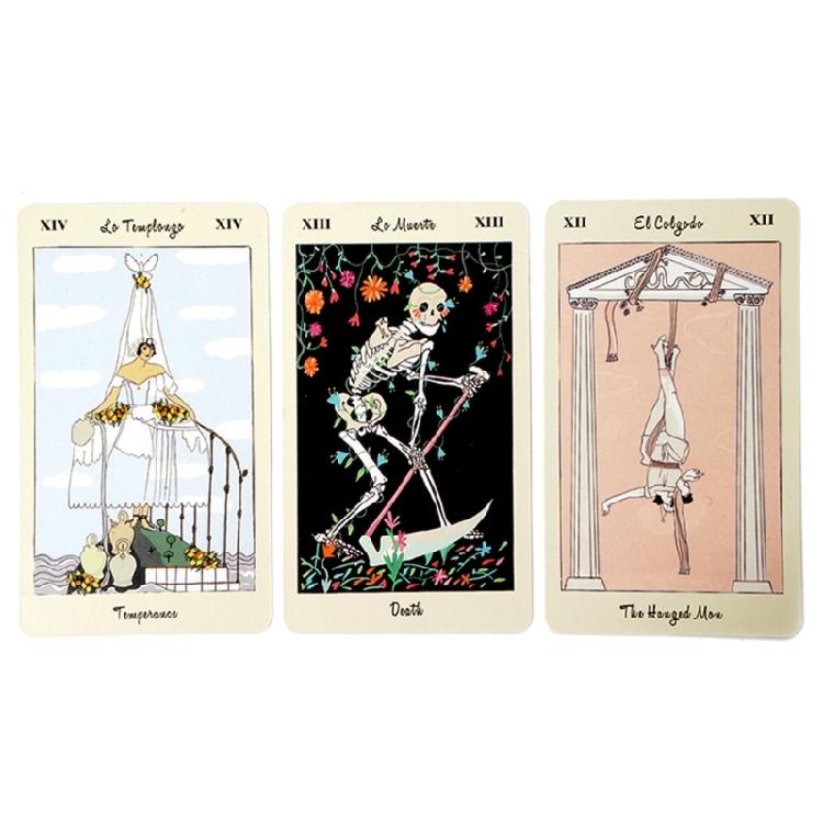 Carlotydes Tarot Deck Card Divination-Board Game Fortune Telling Game for Women