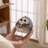 Zisha Big-Eyed Bird Tea Pet Ornament