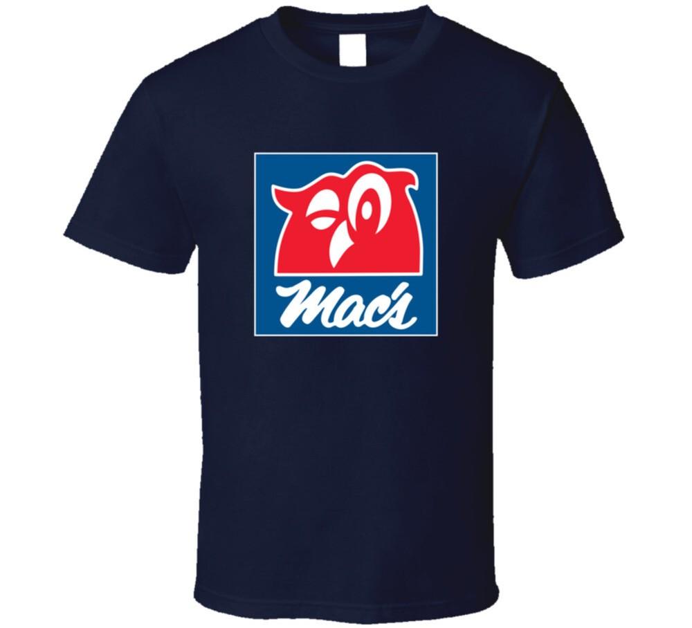 

Mac s Convenience Stores Love Fan Food T Shirt 4XL