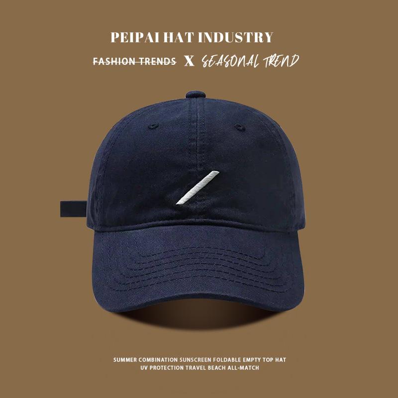 

Baseball cap women s spring and summer new face small visor simple casual sports cap men M（56-58cm）