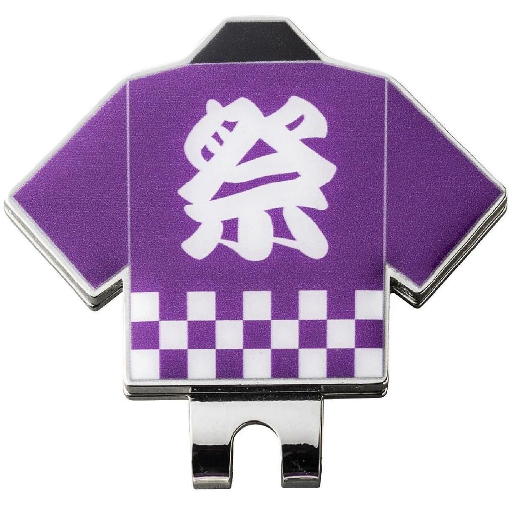 MIZUNO Golf Ball Marker HAPPI COLLECTION Unisex Purple 5LGD2527