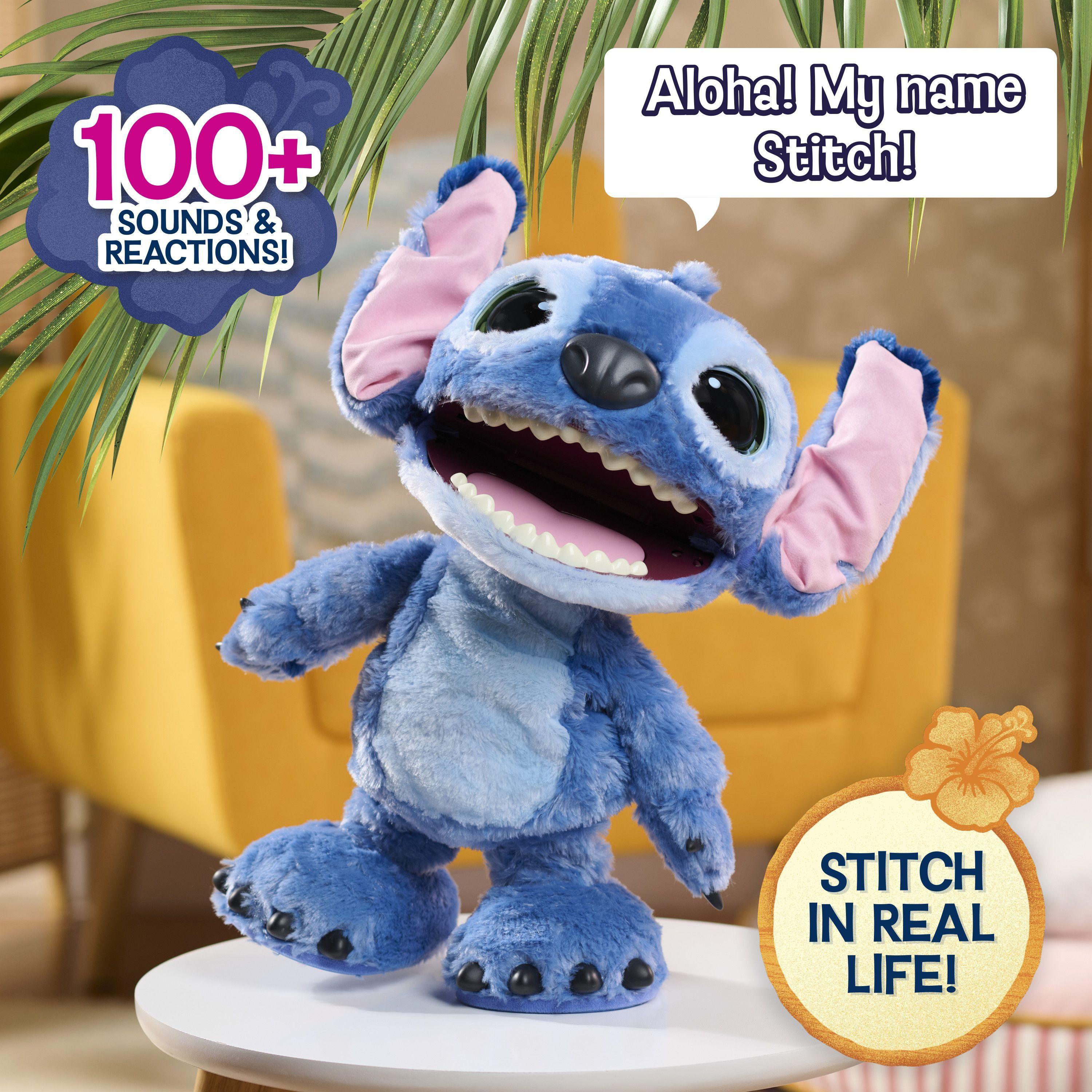 Just Play Muñeco Stitch Ultimate Feature Plush - Imagen 6
