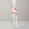 Zvlhčovač vzduchu Skater kompatibilní s PET lahví Ultrazvukový typ Napájený přes USB Tyčinkový typ Vyřezávaná mlha Hello Kitty STST1D