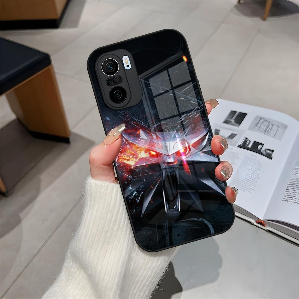 Phone Case Glass For Xiaomi 15 14 12 Lite 13 Pro 11t Lite POCO M5 X6 M6 X5 X3 NFC F5 F6 Pro Cover The W-Witcher Wiedzmin