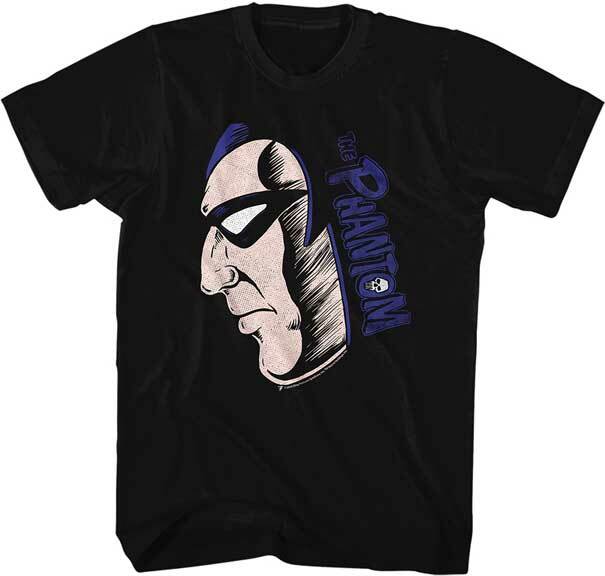 The Phantom Face And Logo 1936 American Adventure Comic Book Men T Shirt