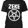ZEKE T-shirt Punk Rock Undergroundmusik Medalj